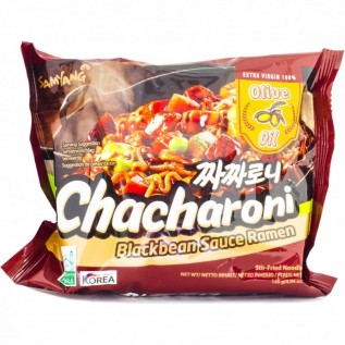 Лапша рамен Samyang с соусом из черных бобов 140 г